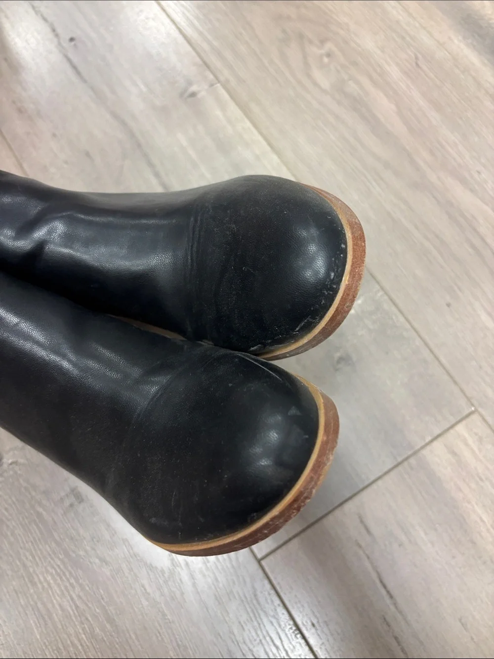 J. Crew Black Leather Ankle heel Booties
